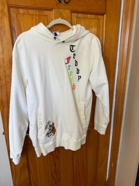 Teddy Fresh Cream Hoodie Size Medium (Like new)